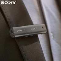 索尼(SONY)SBH54 立体声蓝牙耳机 内置NFC功能 领夹式 黑色 无线耳机 3.5mm