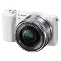 索尼(SONY)ILCE-5100L APS-C微单单镜套机白色(2430万有效像素 16-50mm镜头 F3.5