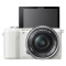 索尼(SONY)ILCE-5100L APS-C微单单镜套机白色(2430万有效像素 16-50mm镜头 F3.5