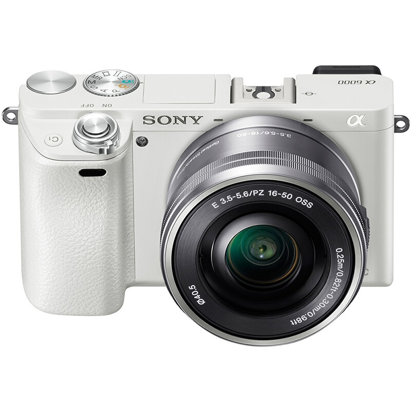 索尼（SONY）ILCE-6000L APS-C微单单镜套机 白色（2430万有效像素 16-50mm镜头 F3.5-5