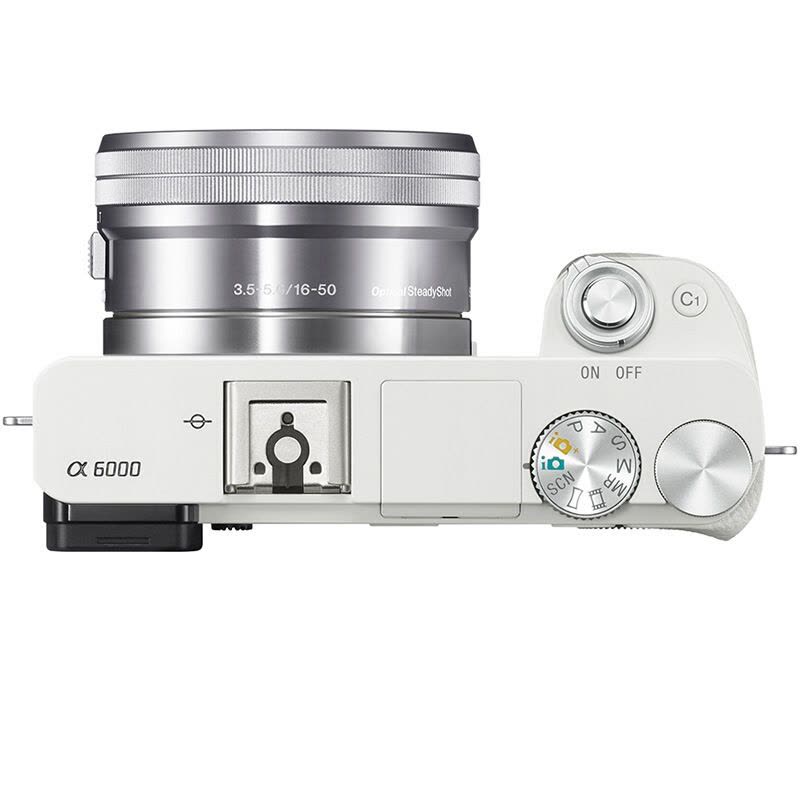 索尼（SONY）ILCE-6000L APS-C微单单镜套机 白色（2430万有效像素 16-50mm镜头 F3.5-5图片