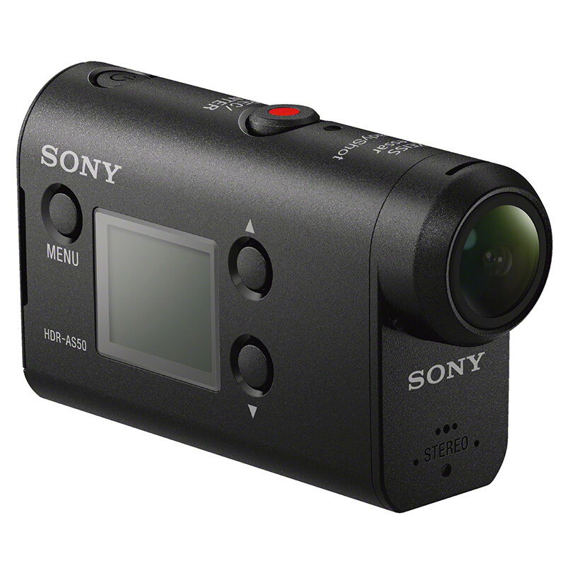 索尼(SONY)AS50 酷拍运动相机/摄像机 防抖 60米防水壳 3倍变焦