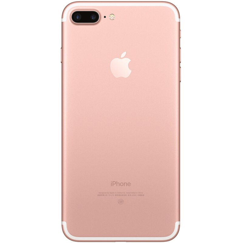 Apple iPhone 7 Plus (A1661) 移动联通4G手机 256G 玫瑰金 港版