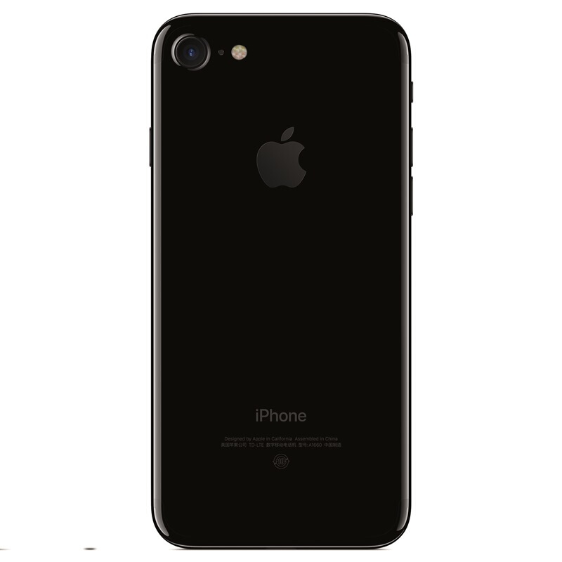 Apple iPhone 7 (A1660) 移动联通4G手机 128G 亮黑色 港版