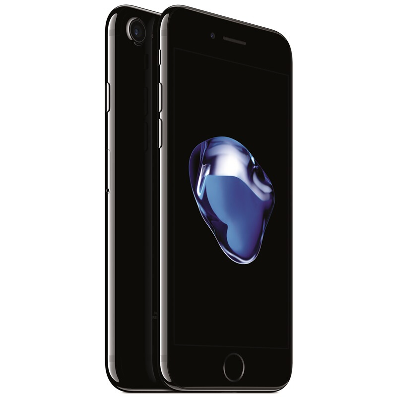 Apple iPhone 7 (A1660) 移动联通4G手机 128G 亮黑色 港版