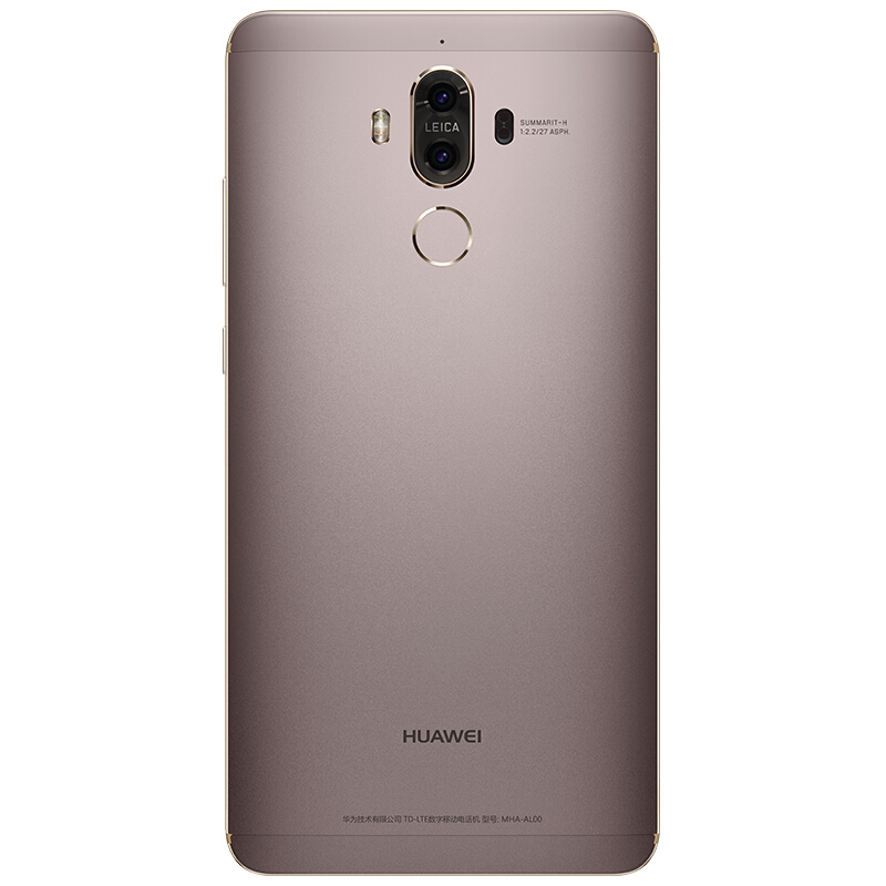 华为(HUAWEI) Mate 9 4GB+64GB版 摩卡金 移动联通电信4G手机 双卡双待