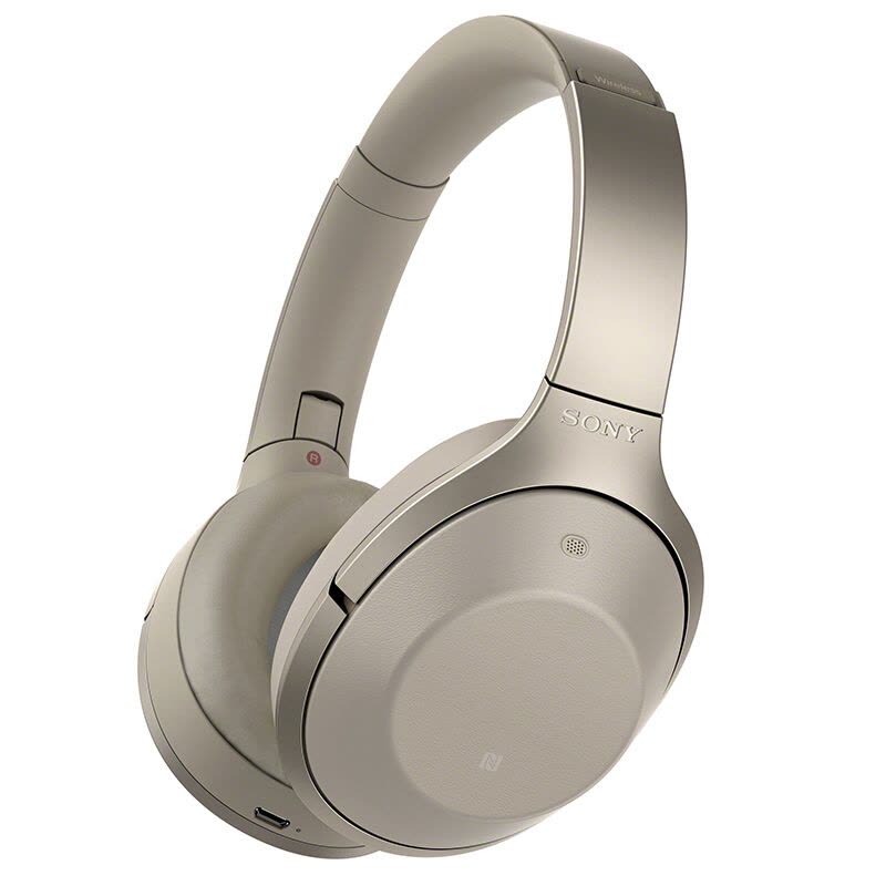 索尼(SONY)MDR-1000X Hi-Res无线降噪立体声耳机(灰色图片