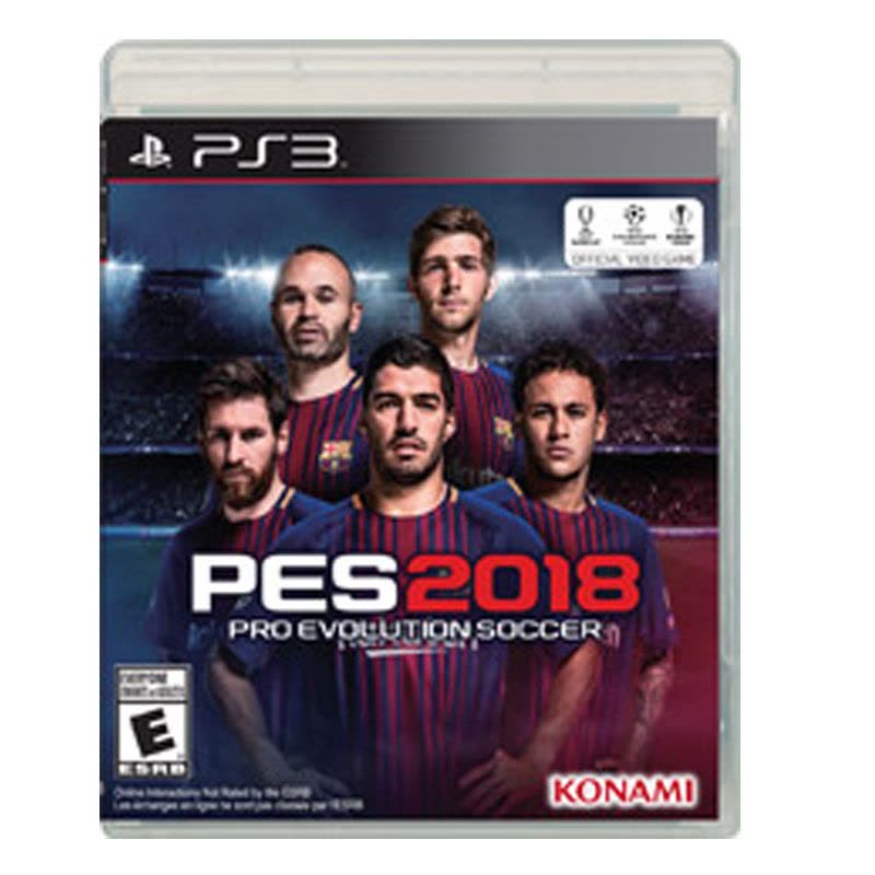 索尼(SONY)PS3 正版游戏 PES2018 足球 港版中文图片