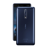 诺基亚8 Nokia8 4G手机 移动联通4G 金属蓝 标配