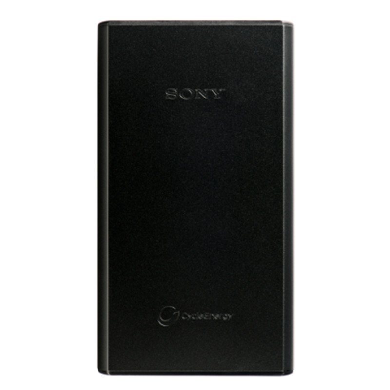 索尼（SONY）CP-S20（黑色） 20000毫安聚合物锂电电芯 铝制机身 USB移动电源 6.9A四接口快充