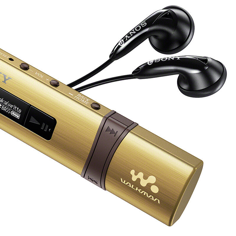 索尼(SONY) NWZ-B183F/BC mp3播放器 金色