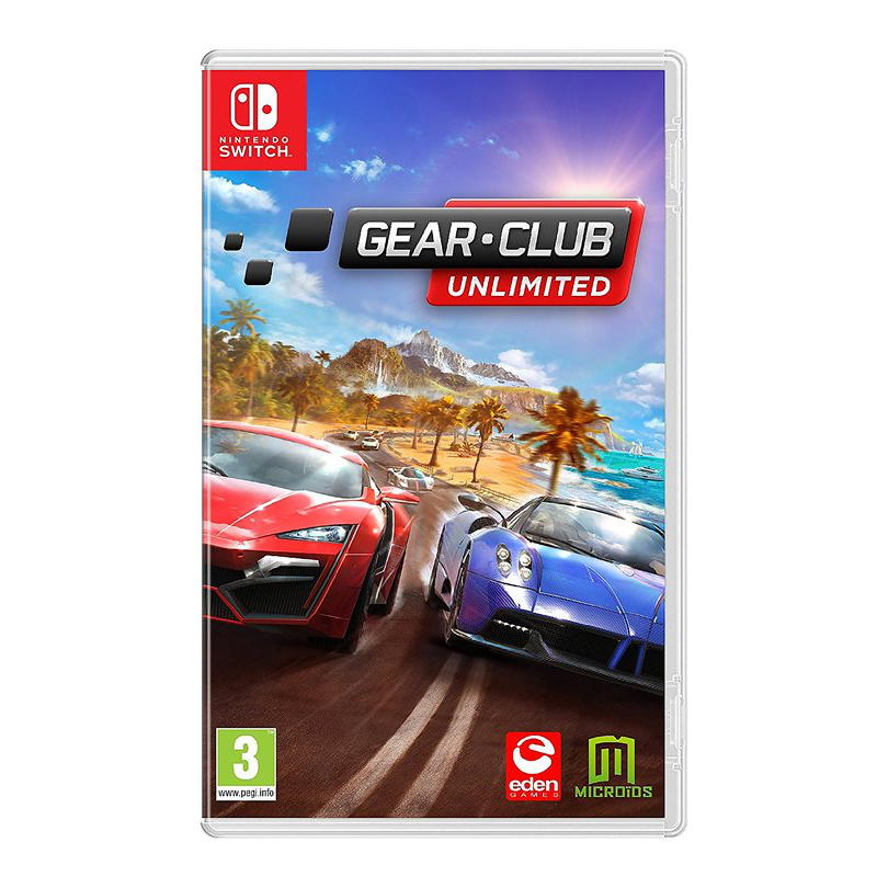 任天堂 Switch游戏 GEAR CLUB UNLIMITED赛车英文