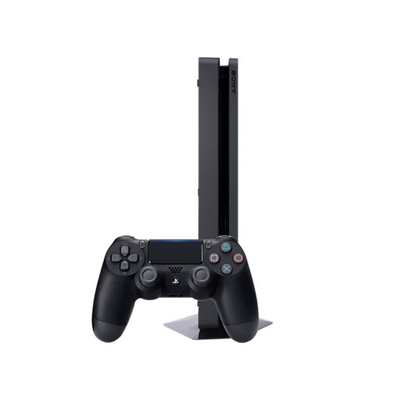 索尼（SONY） PS4港版游戏主机 ps4 slim娱乐游戏机 黑色 500G+《美国末日》港版中文 组合版图片