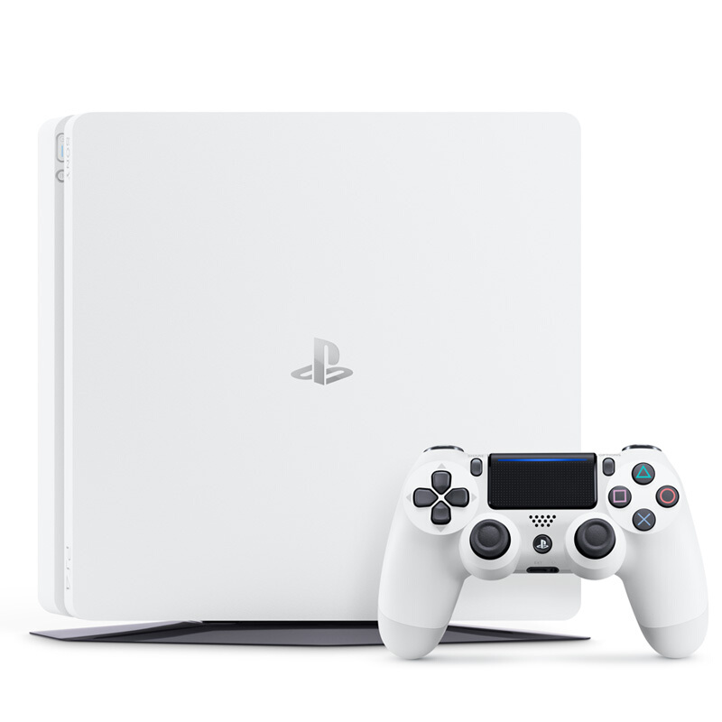 索尼(SONY) PS4港版游戏主机ps4 slim500G双手柄 港版游戏机+《GT SPORT 浪漫竞速》游戏光盘