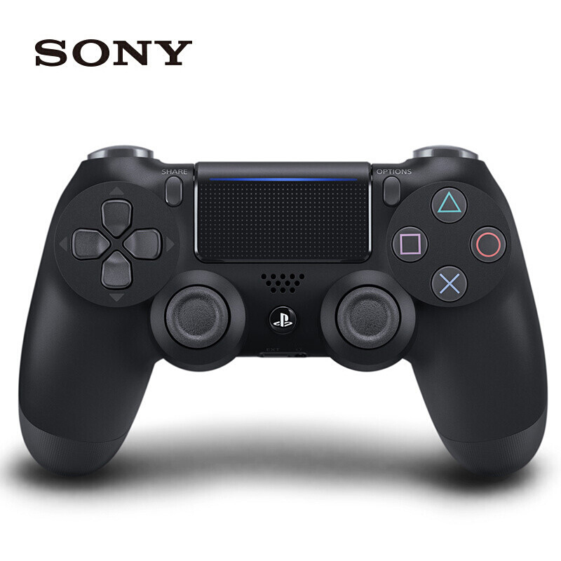 索尼(SONY) [ps4官方配件]索尼 ps4 pro slim 原装 手柄 游戏手柄 黑色