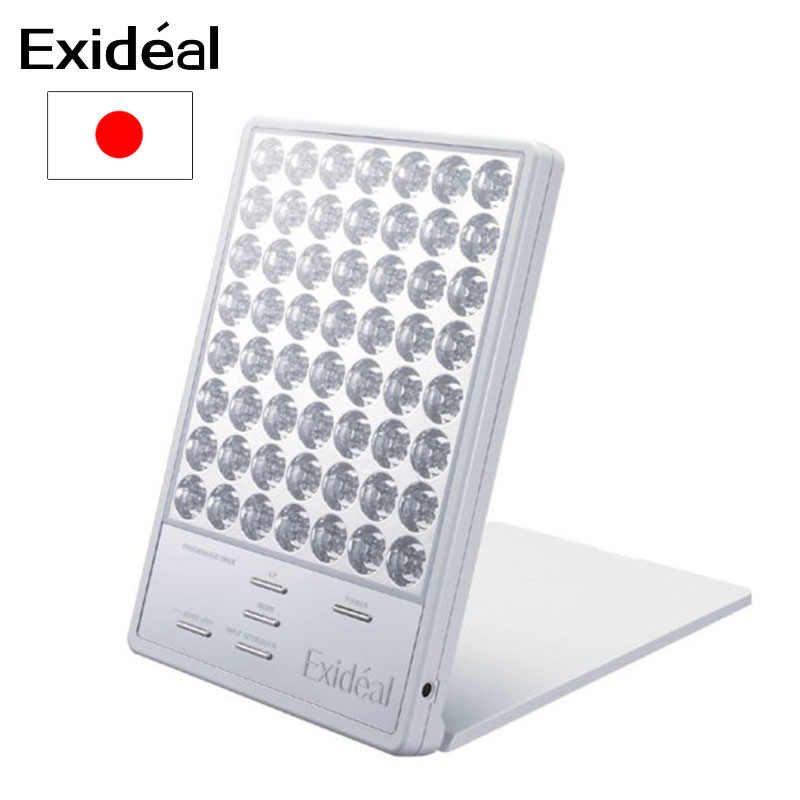 Exideal LED 美容仪 脸部照射美容 电源式 小大排灯ex-280 大排灯EX280白色 带喷雾和眼镜日本进口