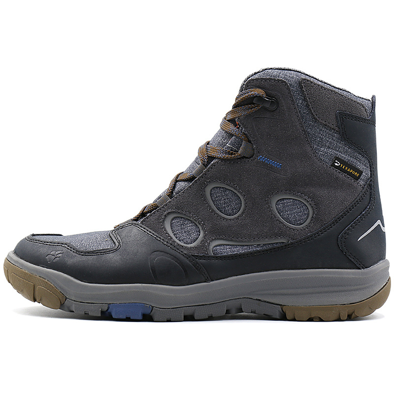 Jack wolfskin/狼爪 男鞋 户外运动防滑耐磨高帮登山鞋4020601-1165