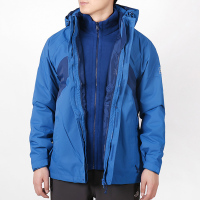 Jack Wolfskin/狼爪 男装 秋冬季户外混纺其他运动防风防水透气三合一冲锋衣5005901