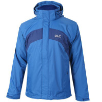 Jack Wolfskin/狼爪 男装 秋冬季户外混纺其他运动防风防水透气三合一冲锋衣5005901