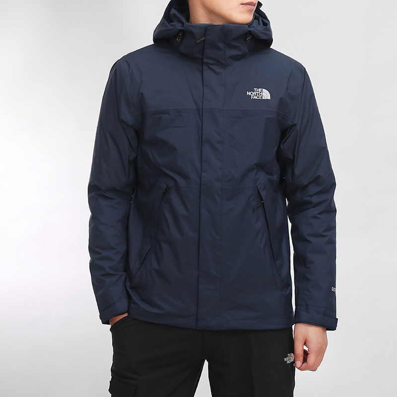 The North Face/北面 男装 户外运动登外套山羽绒服内胆防水保暖三合一冲锋衣CTS2A8U