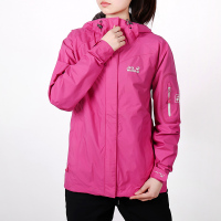 Jack Wolfskin/狼爪 女装 运动休闲锦纶户外运动防风冲锋衣夹克5005591-2112