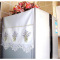 冰箱防尘罩洗衣机罩盖巾布艺刺绣韩式田园单门双门冰箱通用双开门