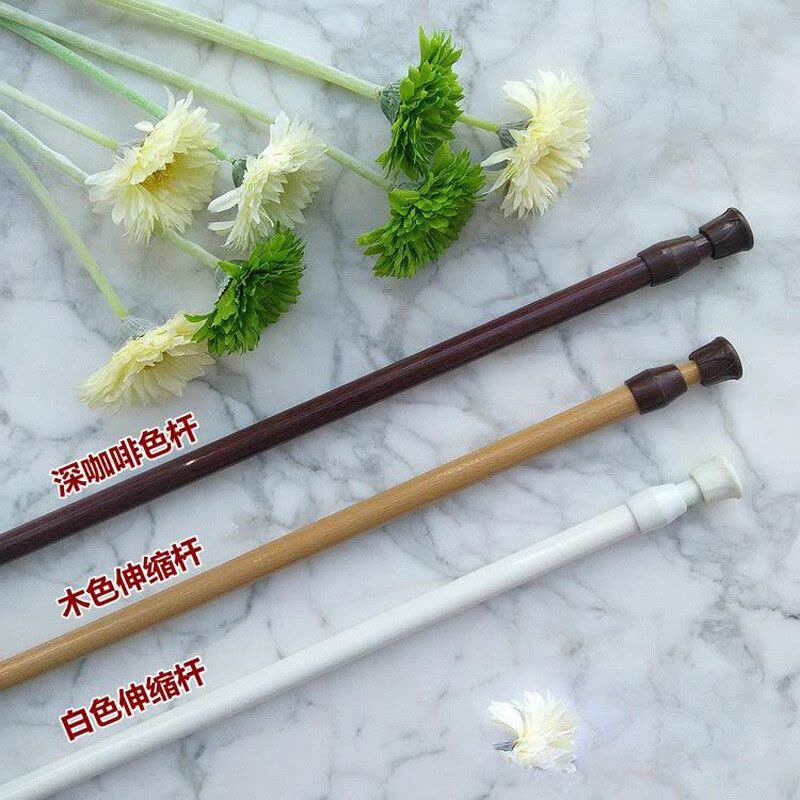 多功能伸缩杆浴帘杆窗帘杆门帘杆毛巾杆弹簧杆晾衣杆图片