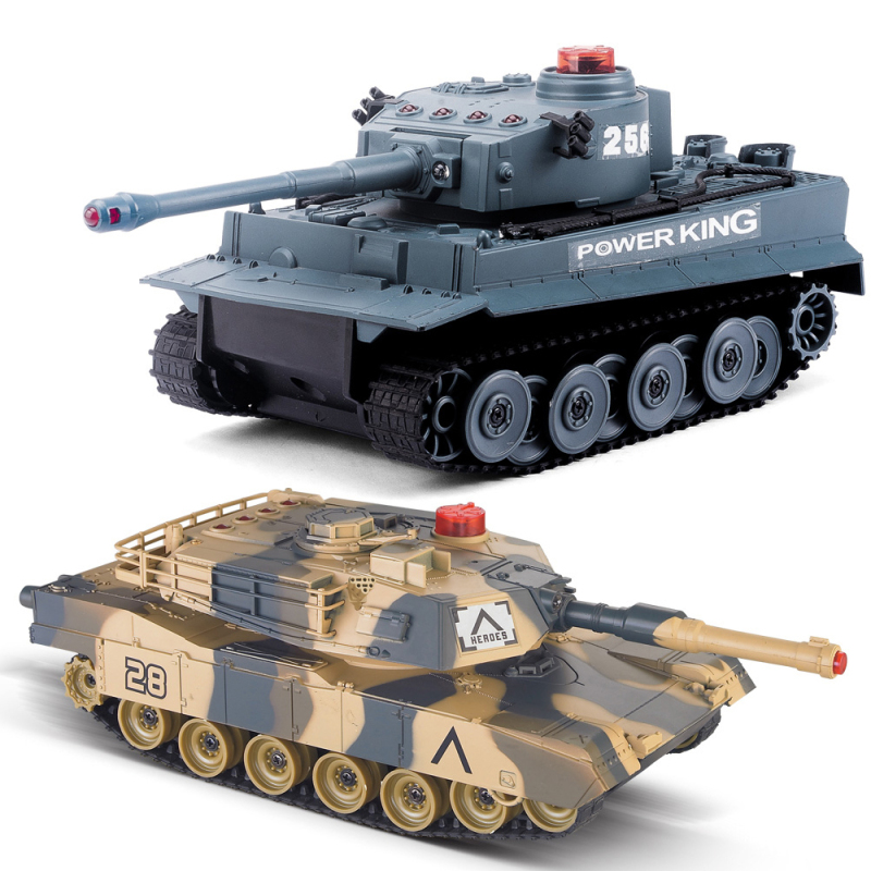 环奇 儿童玩具坦克遥控车 亲子互动对战遥控坦克 两只礼盒装508C