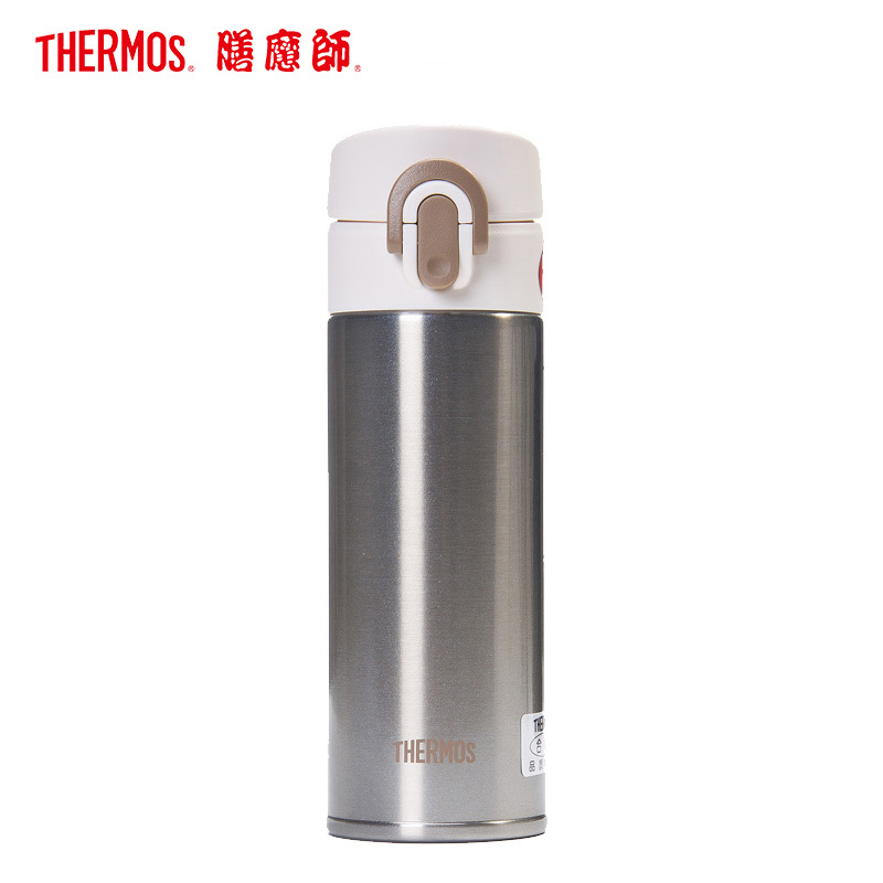【膳魔师旗舰店】（时尚杯型杯身轻盈）膳魔师保温杯JNI-300 SL银色 300ML杯身纤细304不锈钢/THERMOS