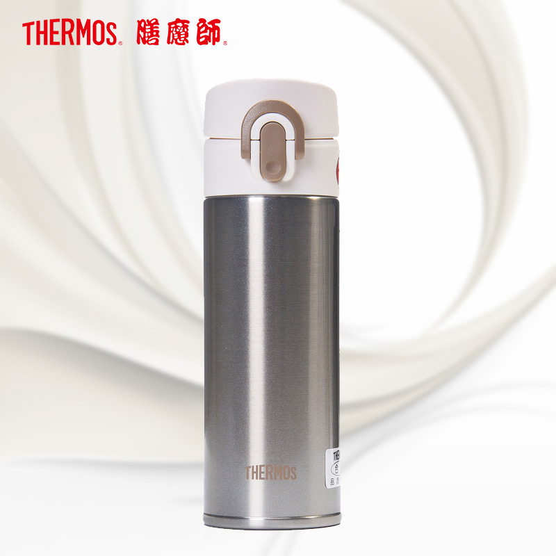 【膳魔师旗舰店】（时尚杯型杯身轻盈）膳魔师保温杯JNI-300 SL银色 300ML杯身纤细304不锈钢/THERMOS