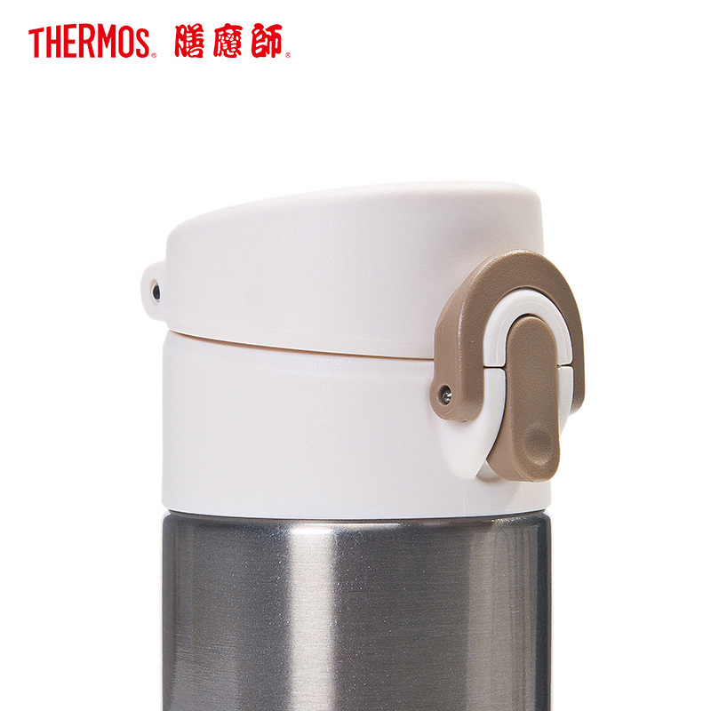 【膳魔师旗舰店】（时尚杯型杯身轻盈）膳魔师保温杯JNI-300 SL银色 300ML杯身纤细304不锈钢/THERMOS