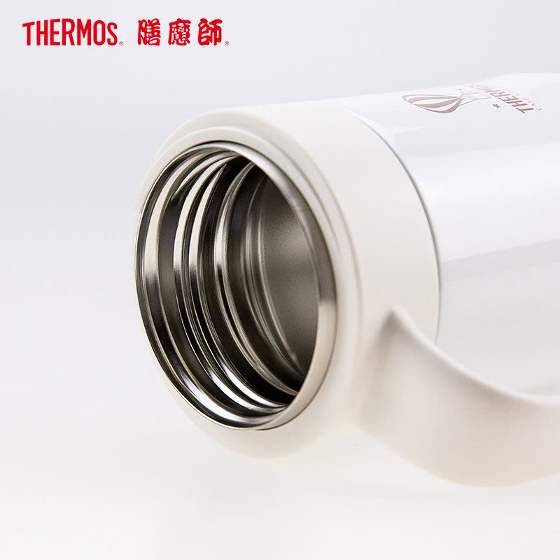 [膳魔师旗舰店](精致脱俗,办公情侣) 膳魔师保温杯TCMG-370 白色370ml /304不锈钢/THERMOS通用图片