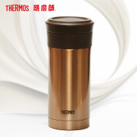【膳魔师旗舰店】（自带茶漏）膳魔师304不锈钢保温杯TCMK-350 金色 350ML 方便泡茶 THERMOS通用