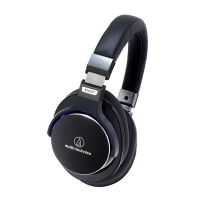 audio-technica铁三角 ATH-MSR7 便携头戴式HIFI耳机 有线耳机高解析音质（黑色）