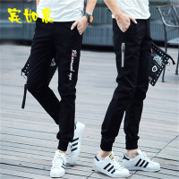 12-13-14-15-16岁男孩初中学生夏裤子男生休闲裤青少年韩版九分裤