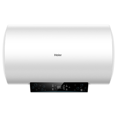 海尔(Haier)电热水器60升家用洗澡淋浴3000W速热高温抑菌一级能效四季温水智能断电记忆 PA6Pro