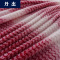 丹杰旗舰店 法兰绒毛毯夏凉盖毯素色单双人毯珊瑚绒毯子秋冬床单 简约风拉舍尔 红色