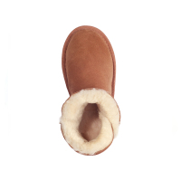 OZWEAR UGG OB054II冬款经典短筒木扣女士羊毛雪地靴防泼水