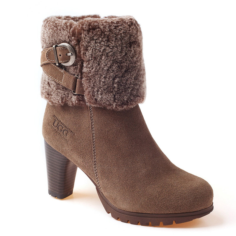 ozwearuggob073女鞋高跟鞋时尚雪地靴女靴