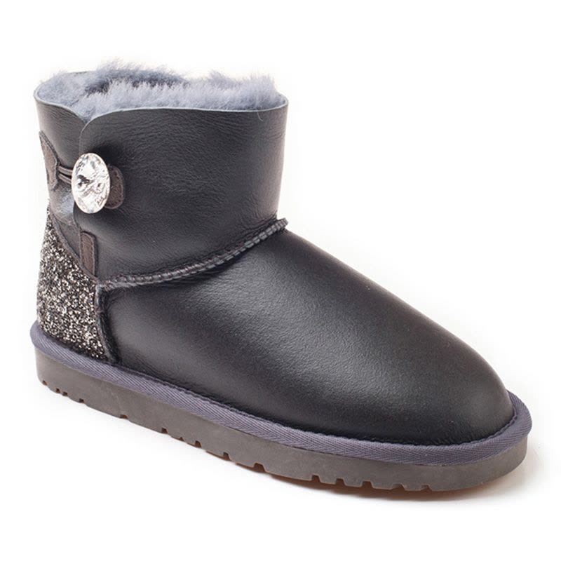 OZWEAR UGG OB282 女士羊毛一体低筒雪地靴图片