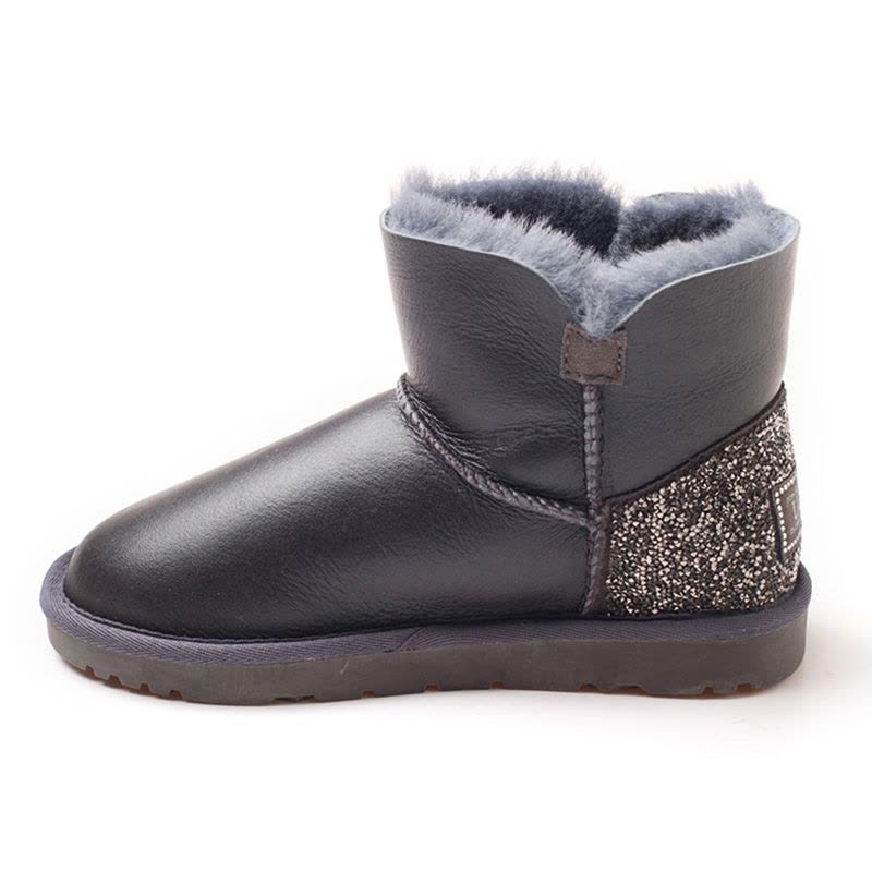 OZWEAR UGG OB282 女士羊毛一体低筒雪地靴图片