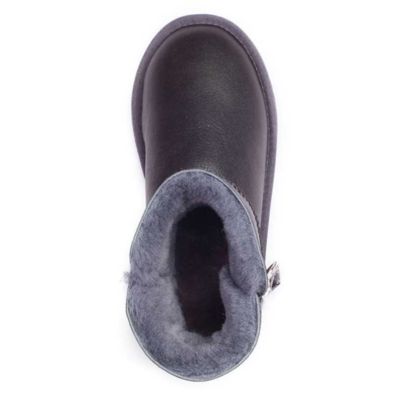 OZWEAR UGG OB282 女士羊毛一体低筒雪地靴