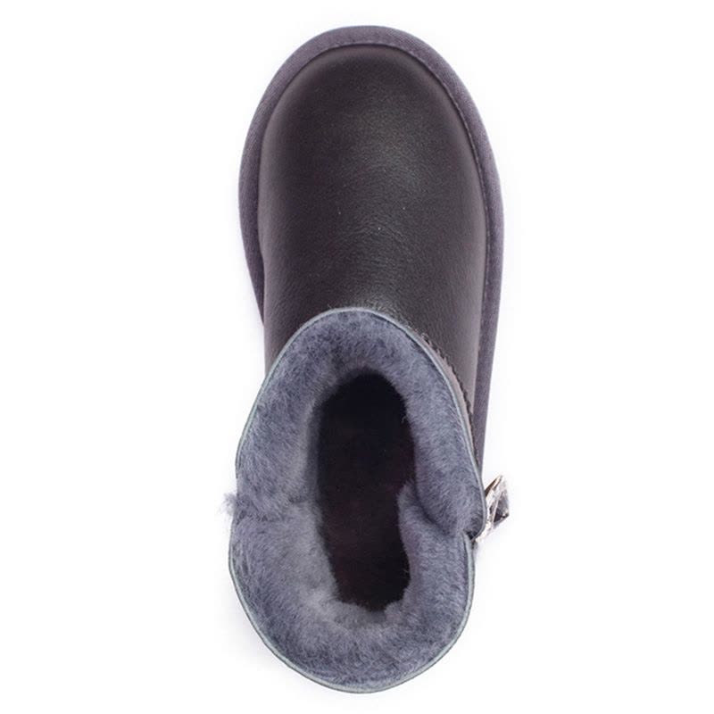 OZWEAR UGG OB282 女士羊毛一体低筒雪地靴图片