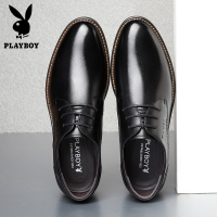 花花公子皮鞋男新款春秋款男士工作商务正装休闲防滑个性潮流男鞋