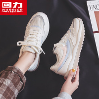 回力运动鞋女ins百搭2022新款阿甘女鞋春季透气网面休闲跑步鞋子