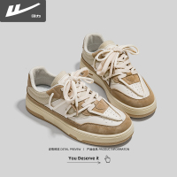 回力女鞋复古德训鞋女2022年新款春季小白鞋百搭小众运动板鞋子潮