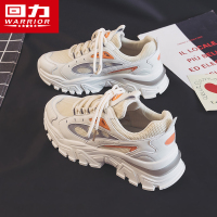 回力女鞋老爹鞋女ins潮2022年春季新款运动鞋百搭厚底休闲鞋子