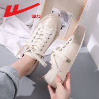 回力2022新款帆布鞋春夏女鞋休闲鞋低帮韩版学生百搭纯色小白鞋子