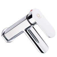 联勒/Uniler 全铜单把单孔陶瓷片阀芯面盆龙头冷热双控水龙头
