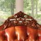 兰博湾(RAMBOY)客厅家具 欧式实木沙发 皮质 美式真皮沙发组合套装 1+2+3组合